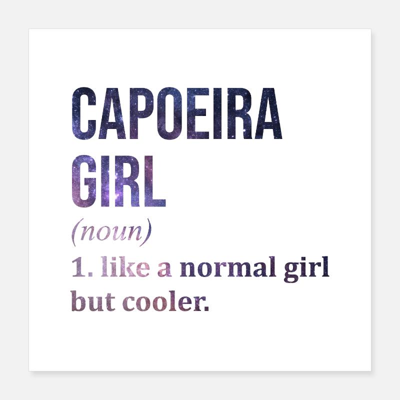Capoeira Poster 40x40 cm