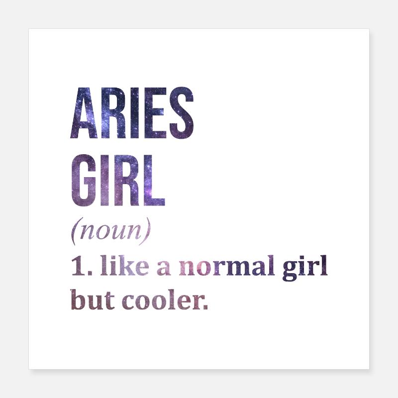 Widder Poster 40x40 cm