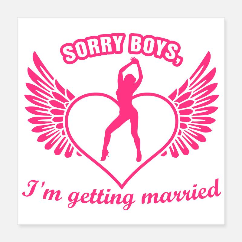hen night Poster 16" x 16" (40x40 cm)