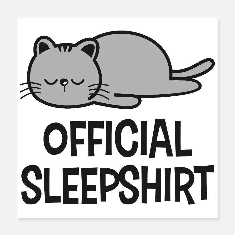 Chats Chats Poster 40 x 40 cm
