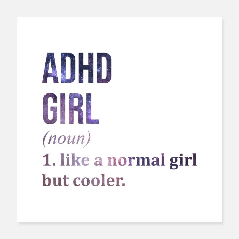 ADHS Poster 40x40 cm