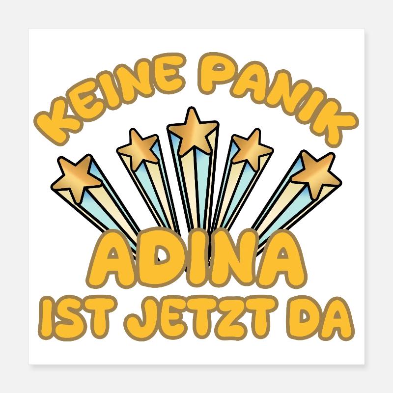 Gift for Adina Poster 16" x 16" (40x40 cm)