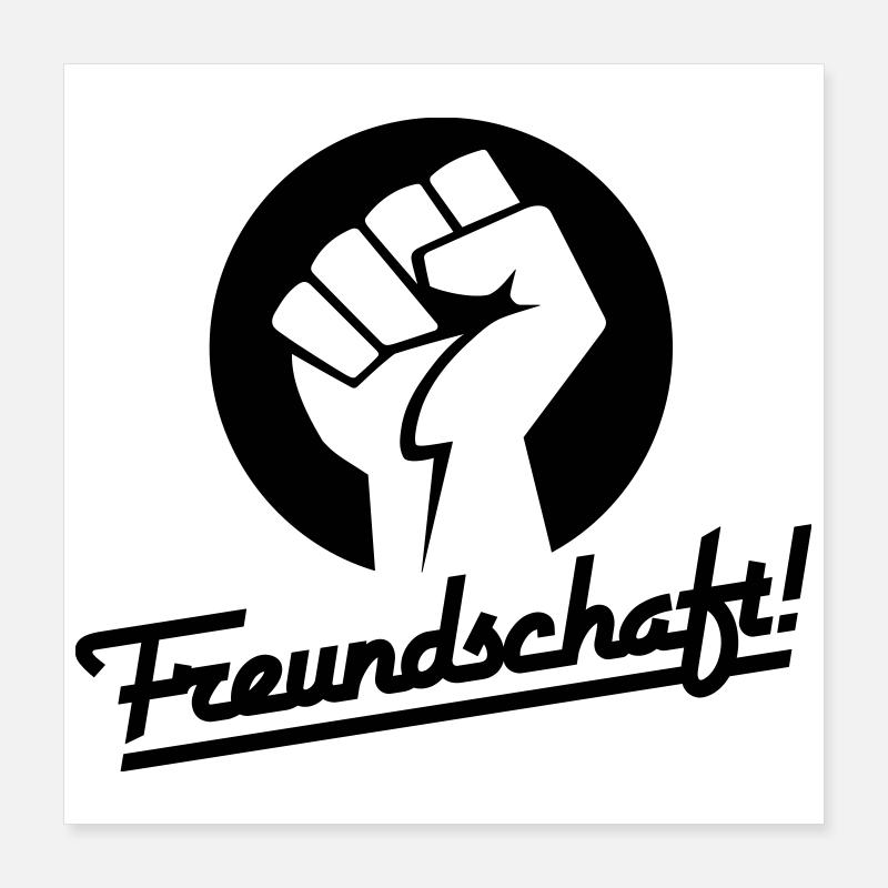 Friendship v.1 (color changeable) Poster 16" x 16" (40x40 cm)