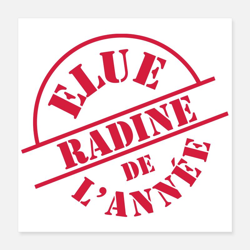 Radine Poster 40 x 40 cm