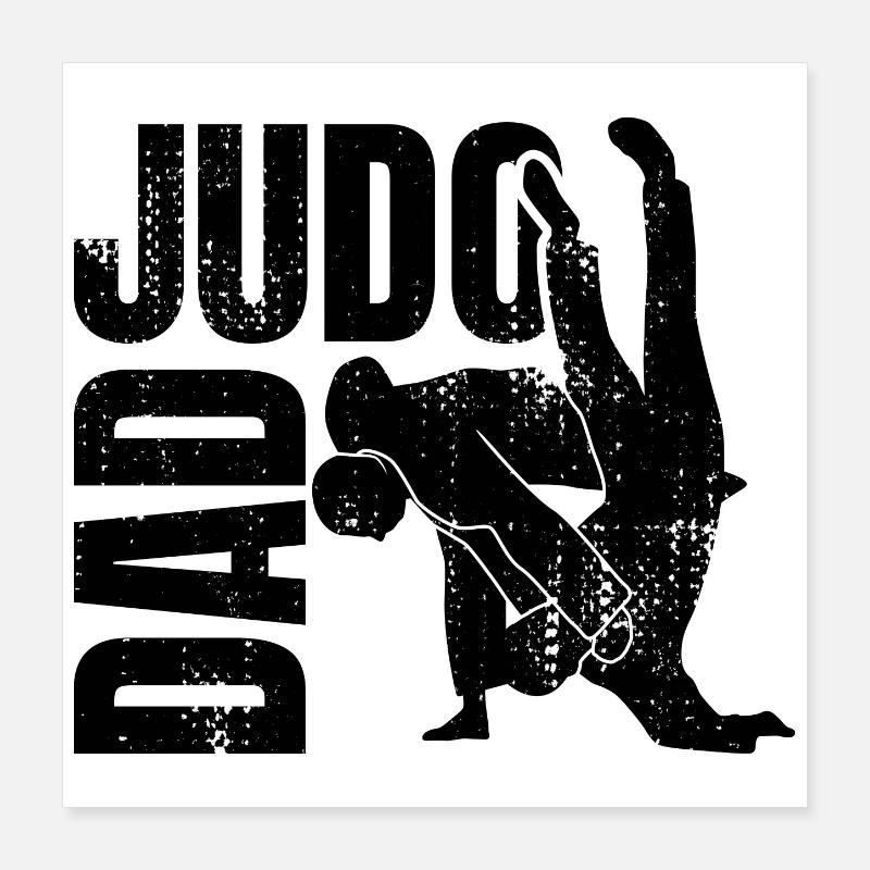 Père du Judo Poster 40 x 40 cm