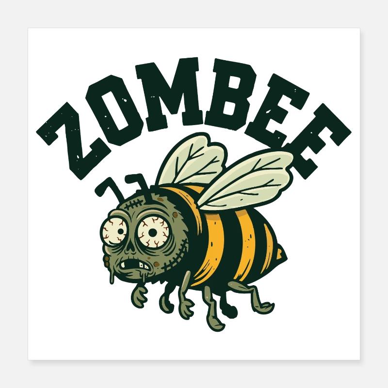Zombee Poster 16" x 16" (40x40 cm)