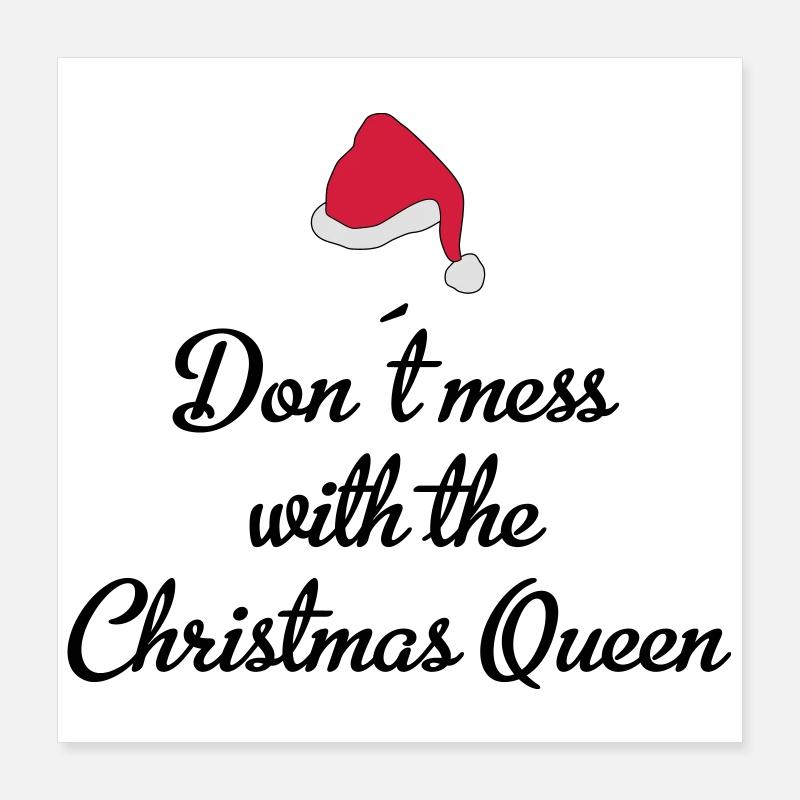Weihnachten Poster 40x40 cm