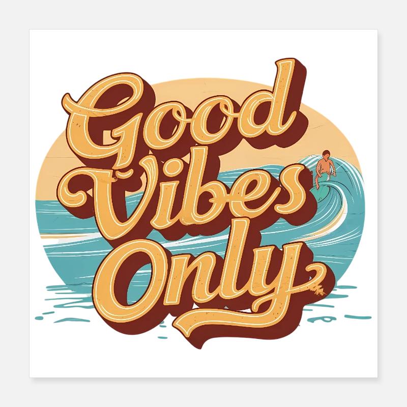 Summer Poster 16" x 16" (40x40 cm)