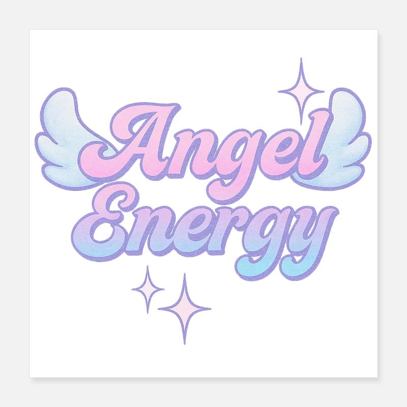 Angel Energy / Conception Y2K Poster 40 x 40 cm