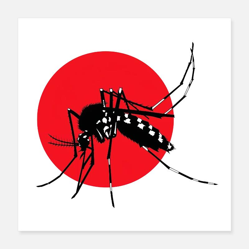 Moskito Poster 40x40 cm