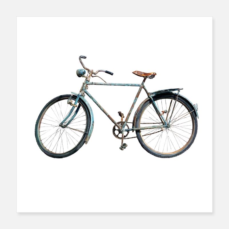Bicycle Poster 40 x 40 cm