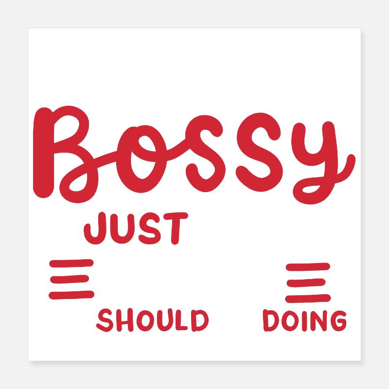 Sarkastischer Spruch Sarkasmus Poster 40x40 cm