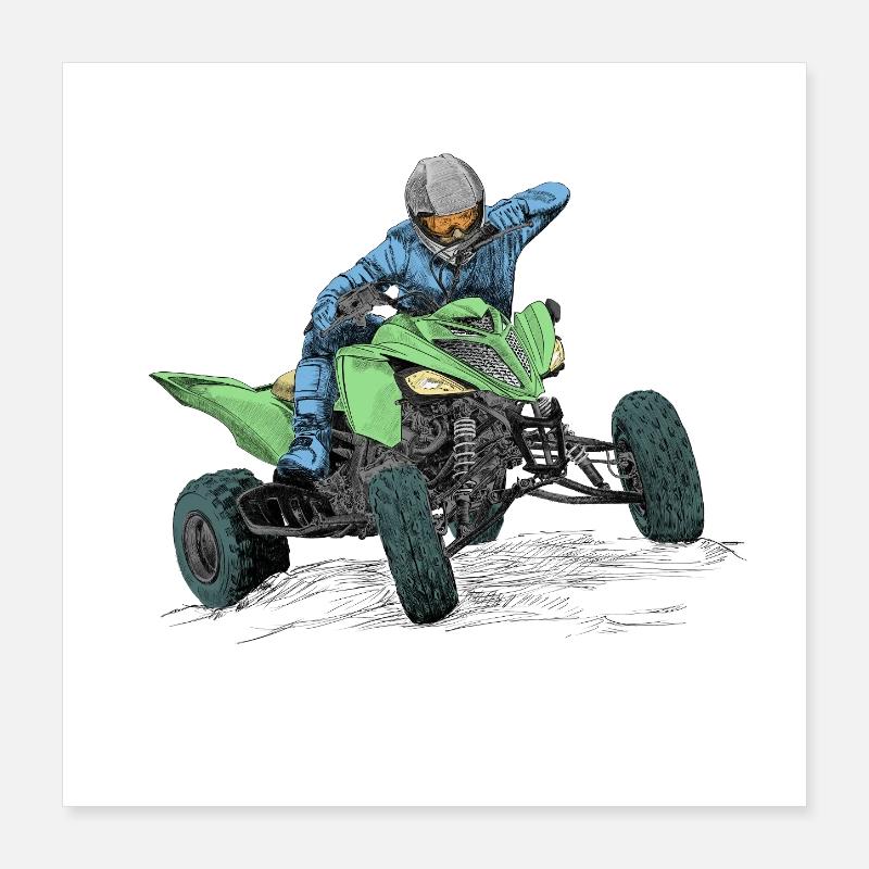quad Poster 40 x 40 cm
