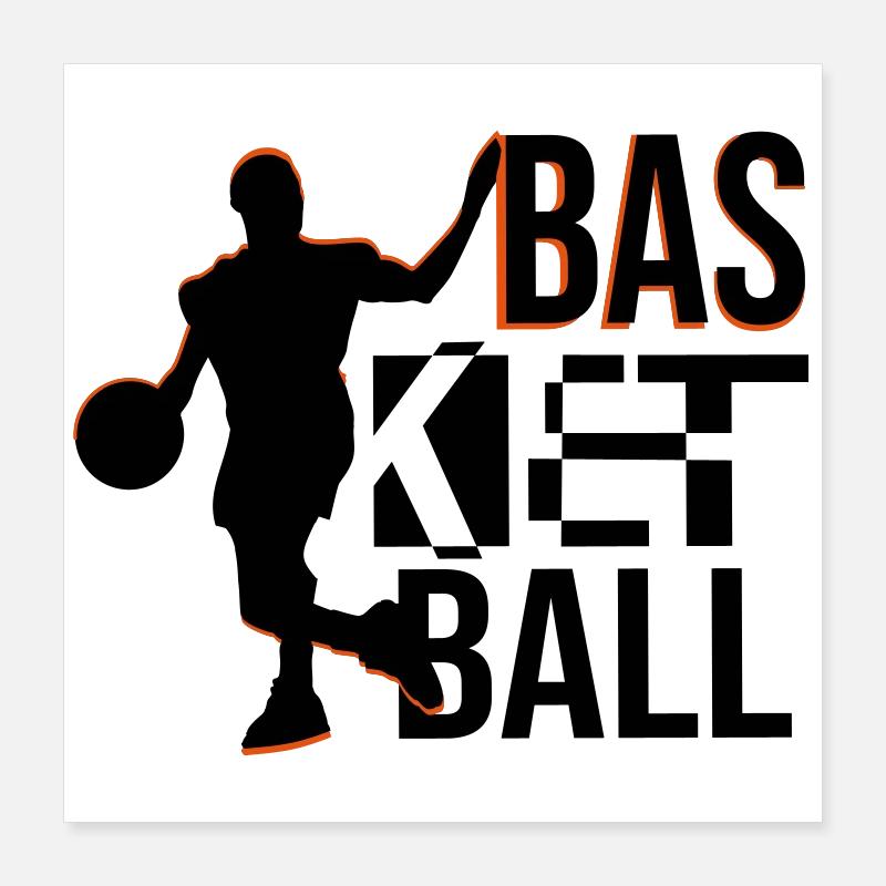basketball Poster 16" x 16" (40x40 cm)