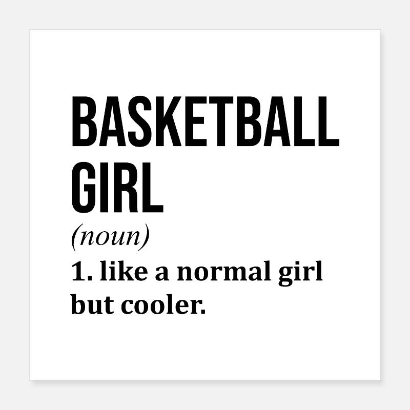 Basketball Poster 40x40 cm