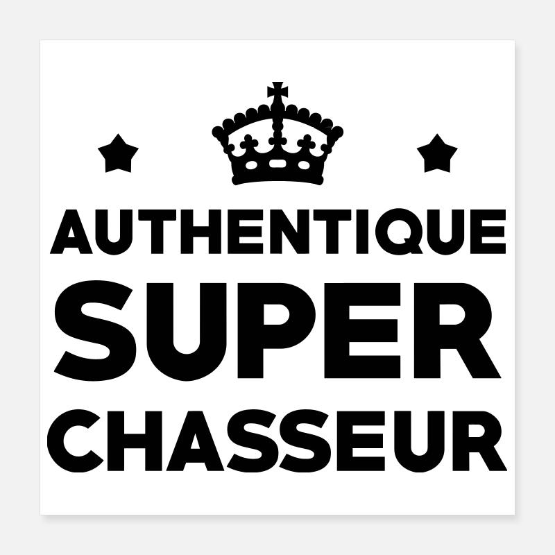 authentique super chasseur Poster 40 x 40 cm
