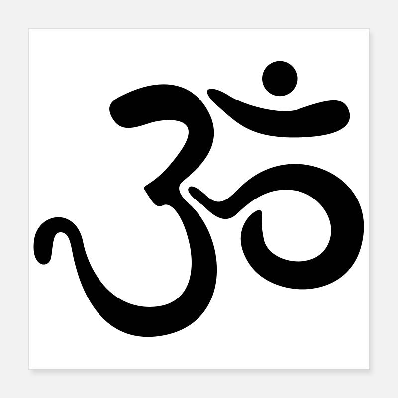 yoga Poster 40x40 cm
