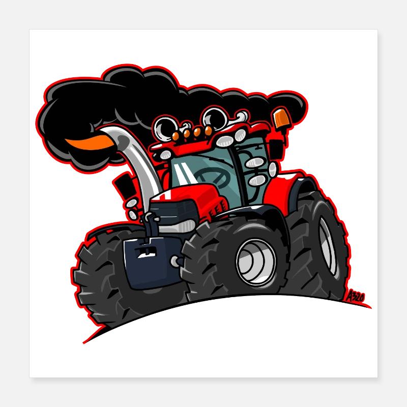 0961 Fall Poster 40x40 cm