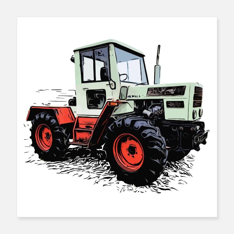 MB trac 65 70 Traktor Poster 40x40 cm