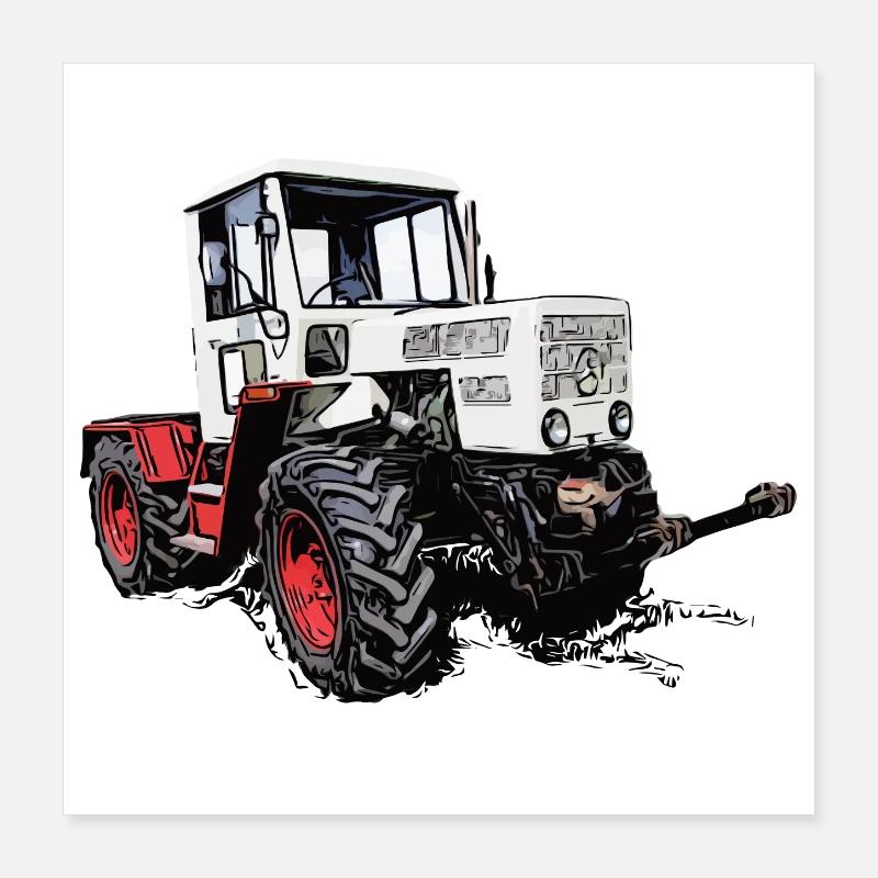 MB trac 65 70 Poster 16" x 16" (40x40 cm)