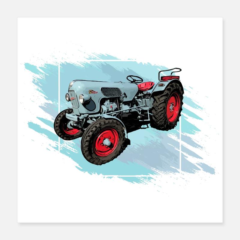 Le Tiger EM 235 Poster 40 x 40 cm