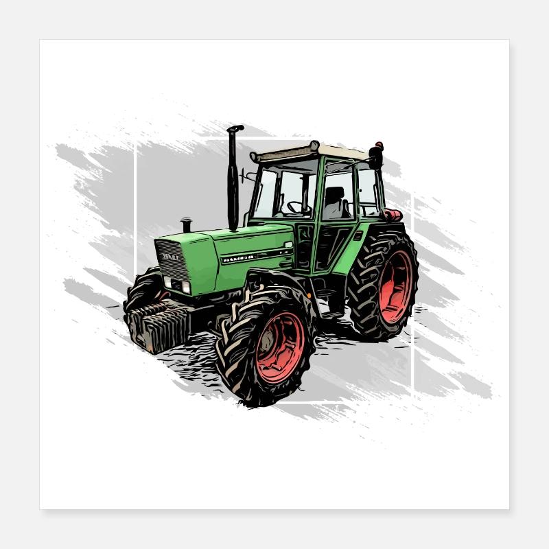 Traktor Farmer 306 Poster 40x40 cm