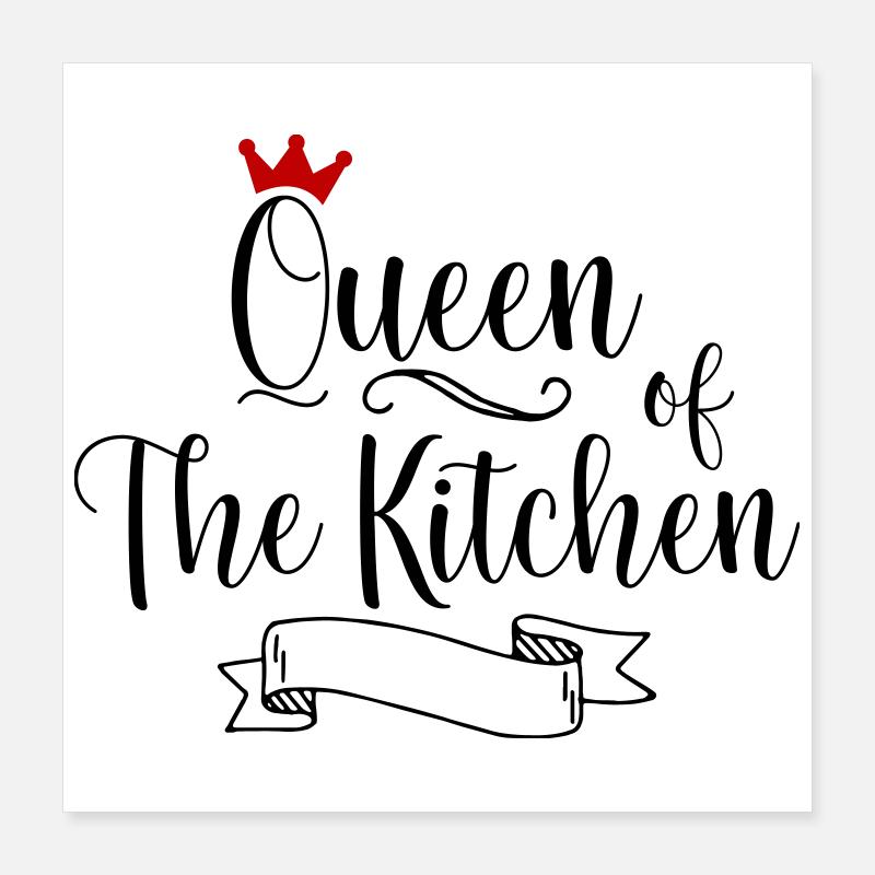 Women's Cooking Apron Poster 16" x 16" (40x40 cm)