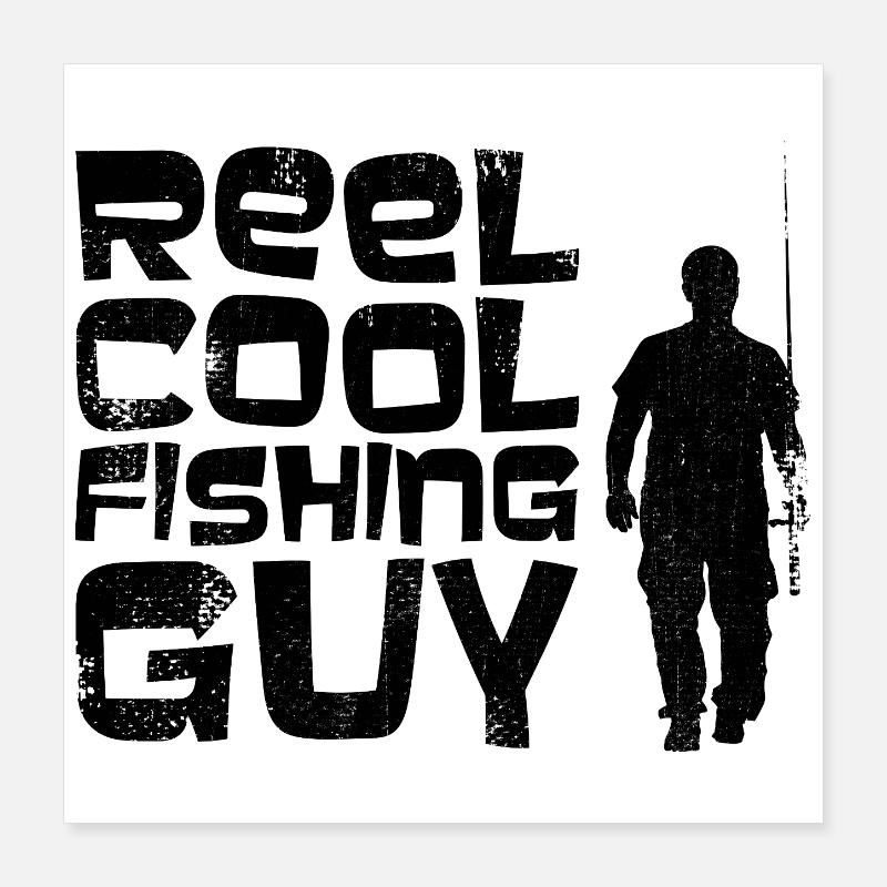 Angler Poster 16" x 16" (40x40 cm)