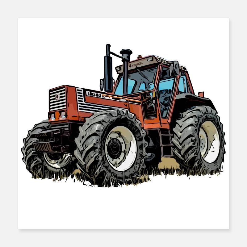 Ackerbeast 100 Poster 40x40 cm