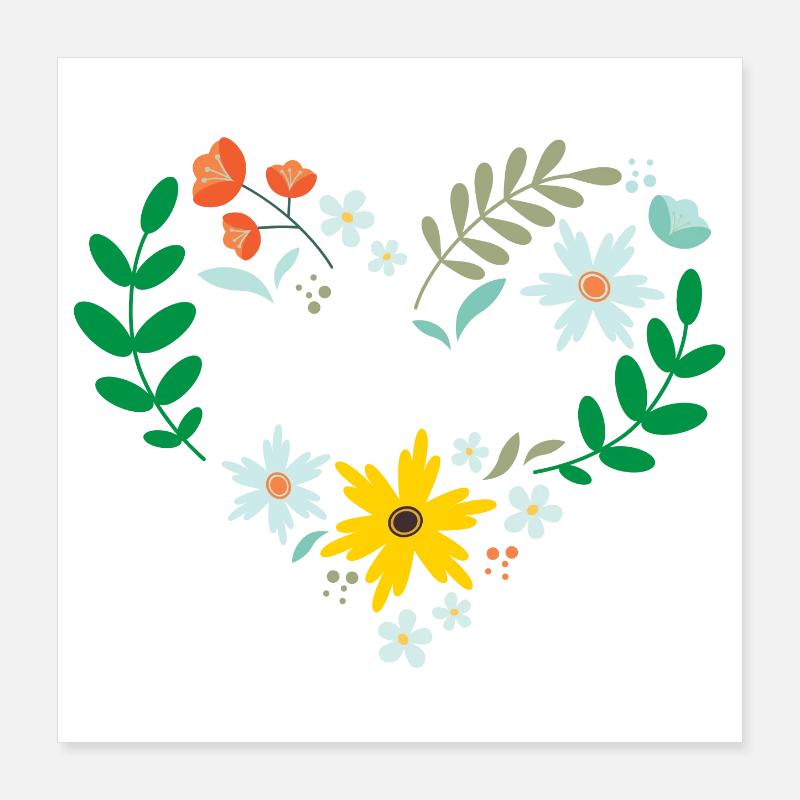 Beste Mutter aller Zeiten Poster 40x40 cm