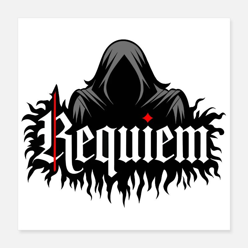 Requiem Poster 16" x 16" (40x40 cm)