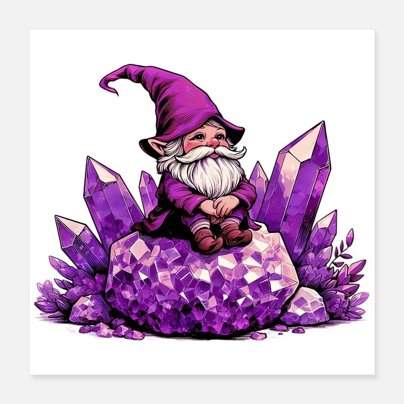 Gnom Poster 40x40 cm