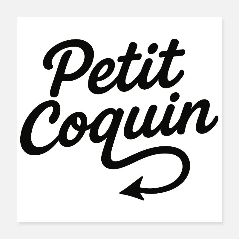 Petit Coquin Poster 16" x 16" (40x40 cm)