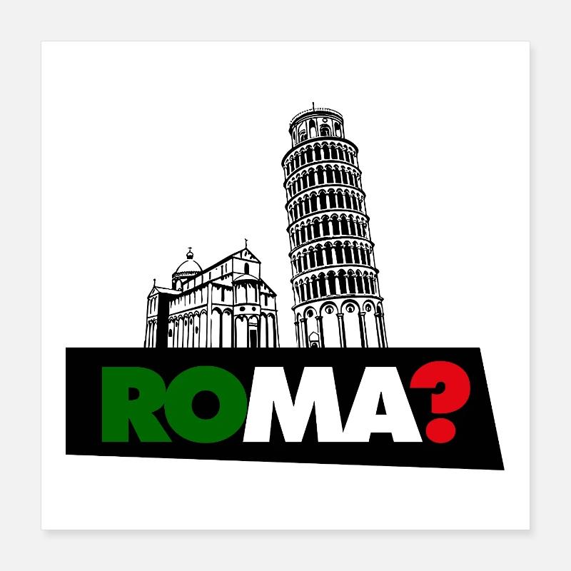 Rome? Poster 40 x 40 cm