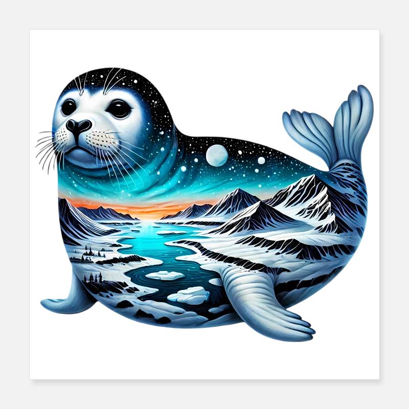 Siegel Poster 40x40 cm