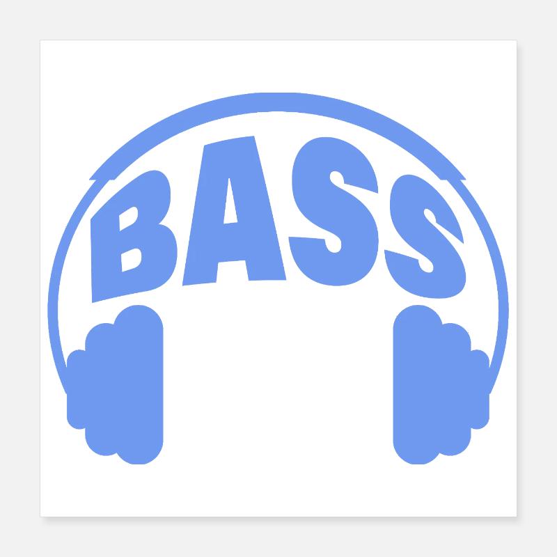 Basse Poster 40 x 40 cm