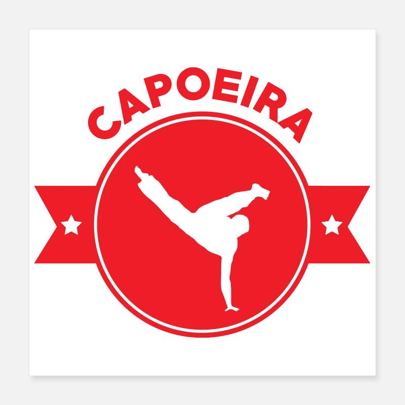Capoeira - Combat - Danse Poster 40 x 40 cm