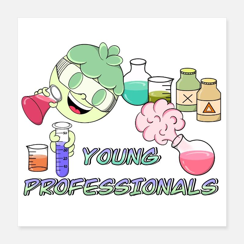 Young Professionals Poster 40x40 cm