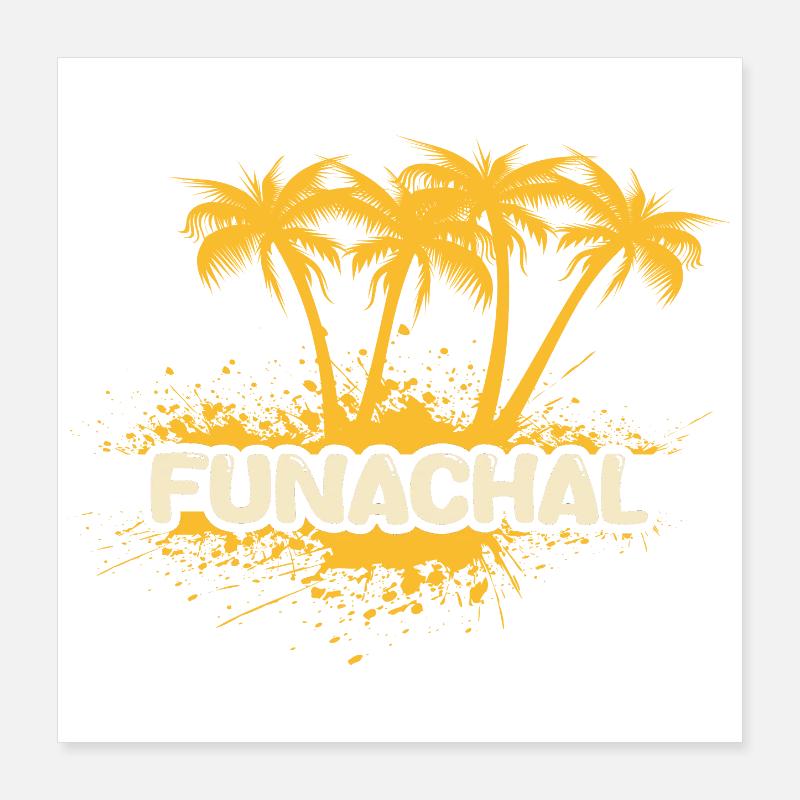 Cadeau pour Funachal Poster 40 x 40 cm