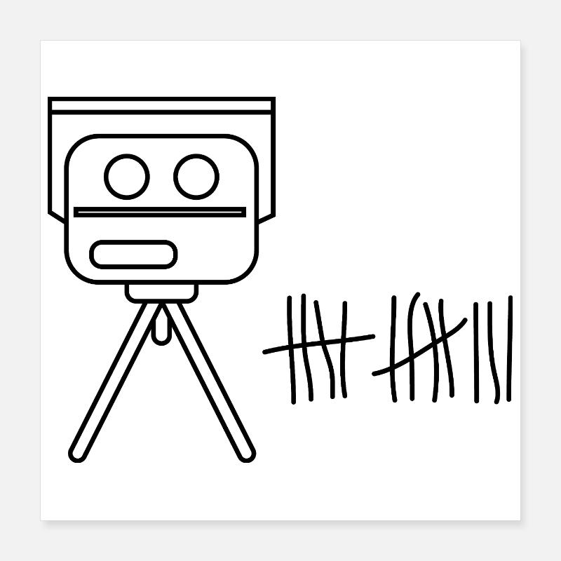 Speed Poster 16" x 16" (40x40 cm)