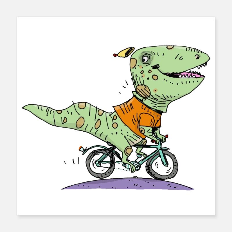 Saurier Poster 40x40 cm