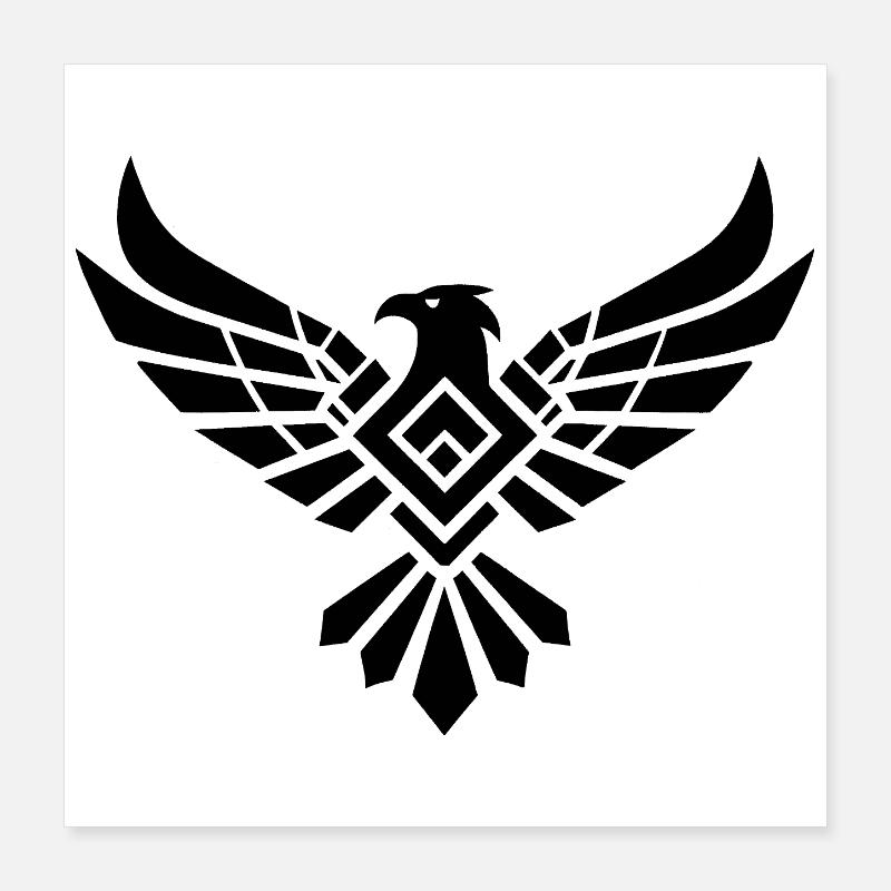 Aigle Poster 40 x 40 cm