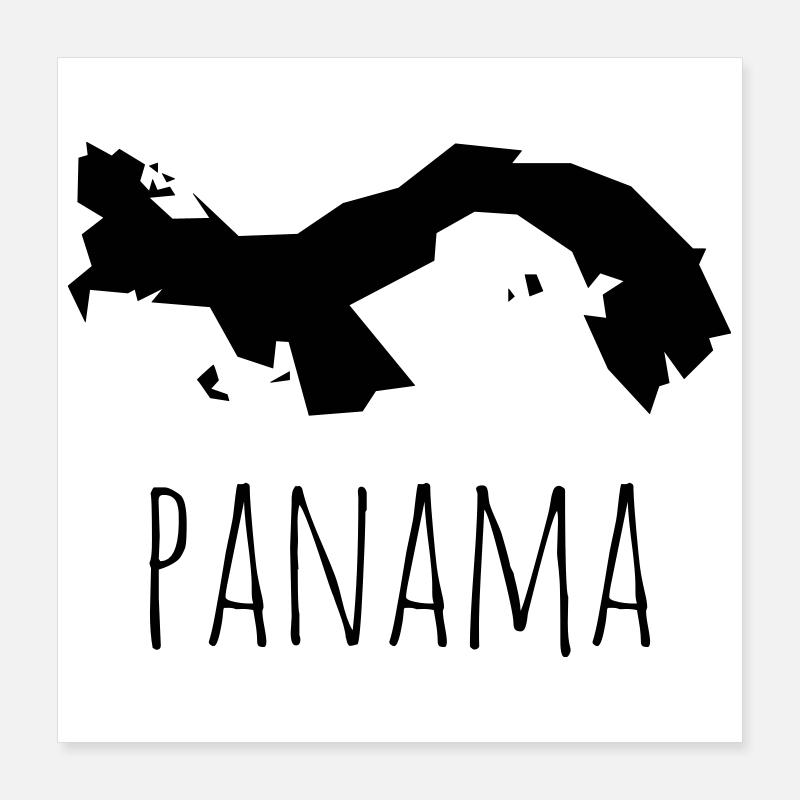 panama Poster 40 x 40 cm