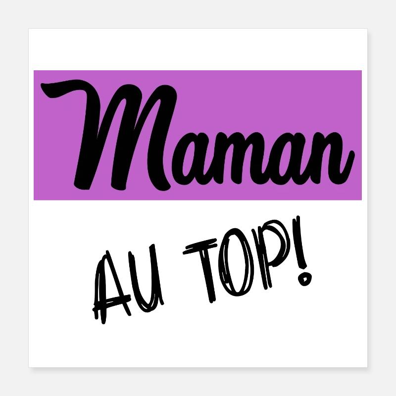 MAMAN Poster 40 x 40 cm