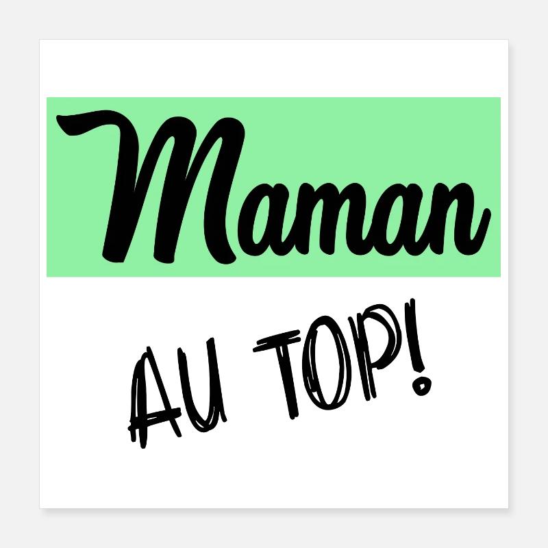 MAMAN Poster 40 x 40 cm