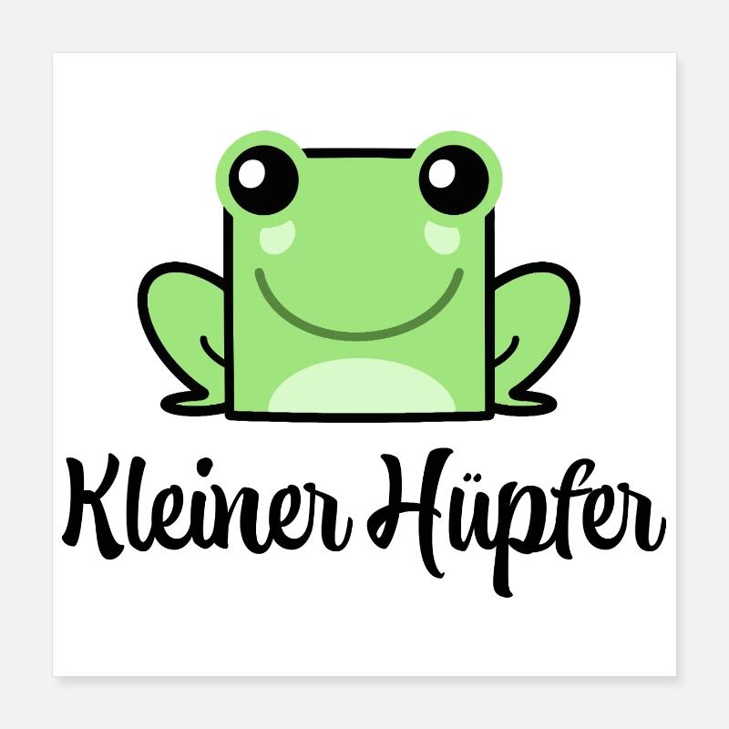 Petit houblon Poster 40 x 40 cm