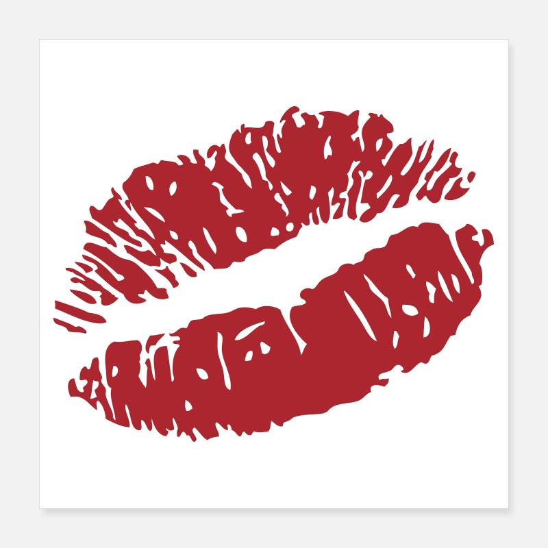 Lipps Poster 40x40 cm