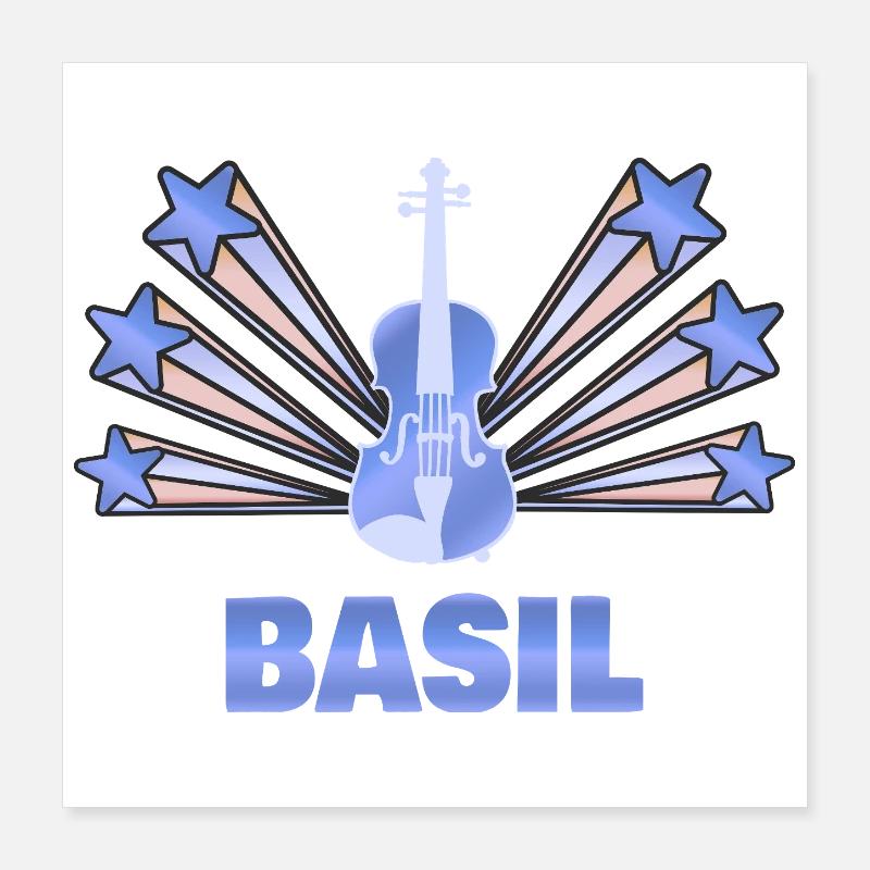 Cadeau pour le basilic Poster 40 x 40 cm