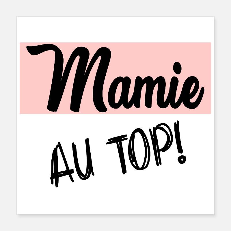 GRANNY Poster 16" x 16" (40x40 cm)