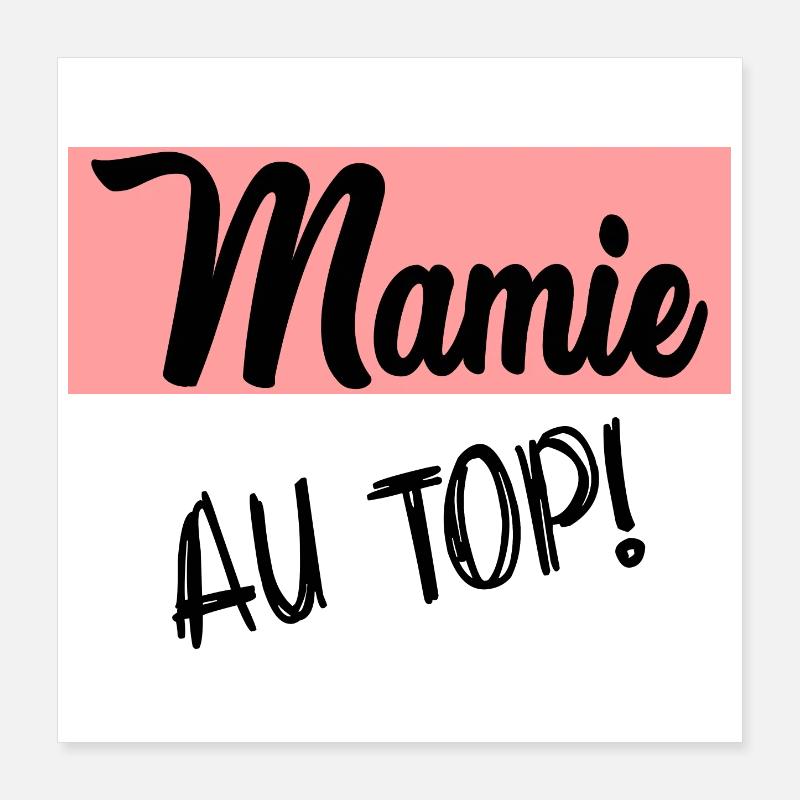 OMA. MAMA. MUTTERTAG Poster 40x40 cm